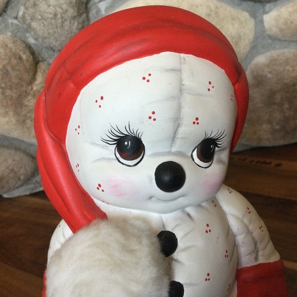 ✔️ Vintage 1986 Kimple Mold Snowman Hand Painted - Picture 5 of 8